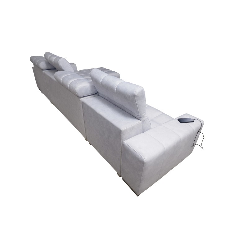 Prisma XII Corner Sofa with Sleeping Function | Luxury Furniture with USB Port | Velvet | Pet Friendly, Terra 79 Prisma XII Corner Sofa with Sleeping Function | Luxury Furniture with USB Port | Velvet | Pet Friendly, Terra 79