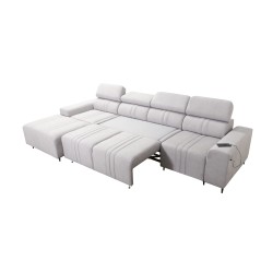 Verona XII Corner Sofa with Sleeping Function Velour, Vena 10 - A Practical and Elegant Piece of Furniture for Your Living Room Verona XII Corner Sofa with Sleeping Function Velour, Vena 10 - A Practical and Elegant Piece of Furniture for Your Living Room