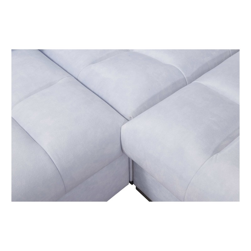 Prisma XII Ecksofa mit Schlaffunktion | Luxuriöses Möbelstück mit USB-Anschluss | Samt | Haustierfreundlich, Terra 99 + Schwarze Prisma XII Ecksofa mit Schlaffunktion | Luxuriöses Möbelstück mit USB-Anschluss | Samt | Haustierfreundlich, Terra 99 + Schwarze