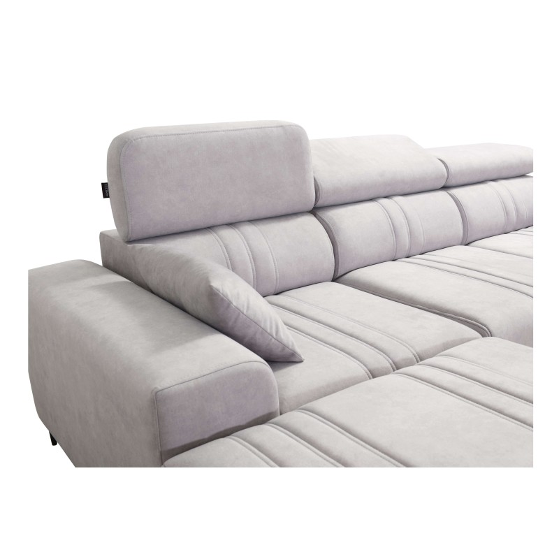 Verona XII Corner Sofa with Sleeping Function Velvet, Vena 8 - A Practical and Elegant Piece of Furniture for Your Living Room Verona XII Corner Sofa with Sleeping Function Velvet, Vena 8 - A Practical and Elegant Piece of Furniture for Your Living Room