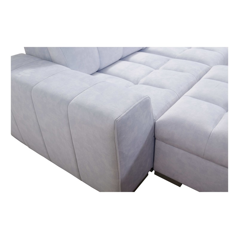 Prisma XII Sectional Sofa with Sleeper Function | Luxury Furniture with USB Port | Velvet | Pet Friendly, Terra 96 Prisma XII Sectional Sofa with Sleeper Function | Luxury Furniture with USB Port | Velvet | Pet Friendly, Terra 96
