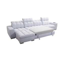 Prisma XII Sectional Sofa with Sleeper Function | Luxury Furniture with USB Port | Velvet | Pet Friendly, Terra 96 Prisma XII Sectional Sofa with Sleeper Function | Luxury Furniture with USB Port | Velvet | Pet Friendly, Terra 96