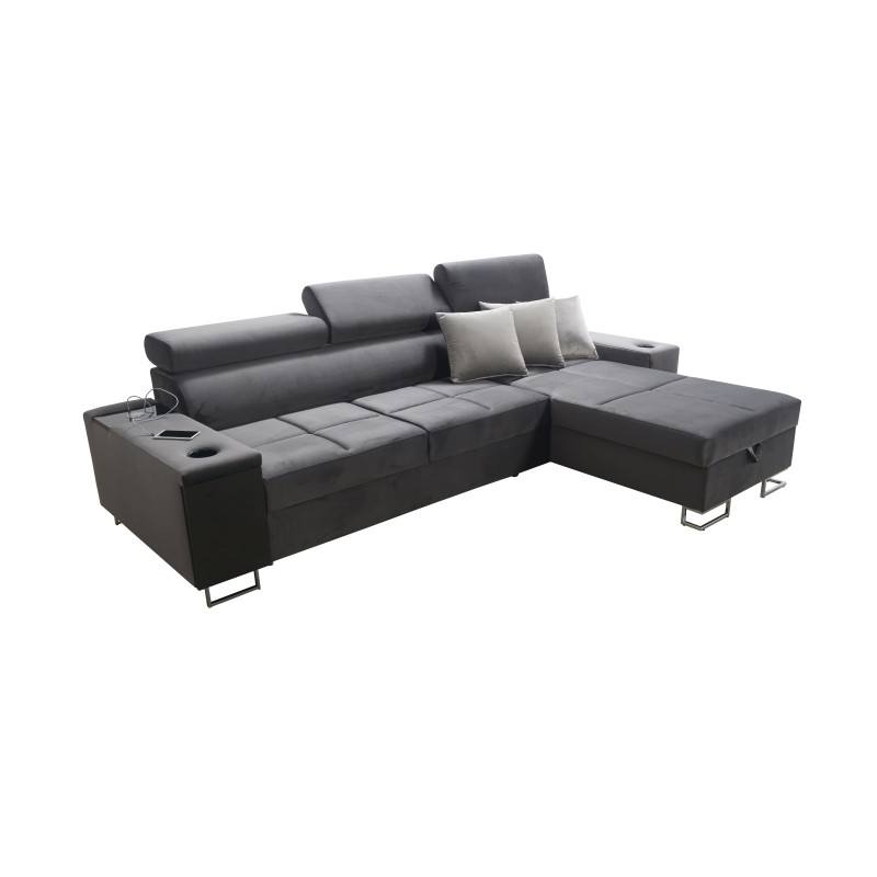 starkMeta Titel:/stark Ecksofa Orbix I Mini mit Schlaffunktion, verstellbaren Kopfstützen, USB-Anschluss. starkMeta Titel:/stark Ecksofa Orbix I Mini mit Schlaffunktion, verstellbaren Kopfstützen, USB-Anschluss.
