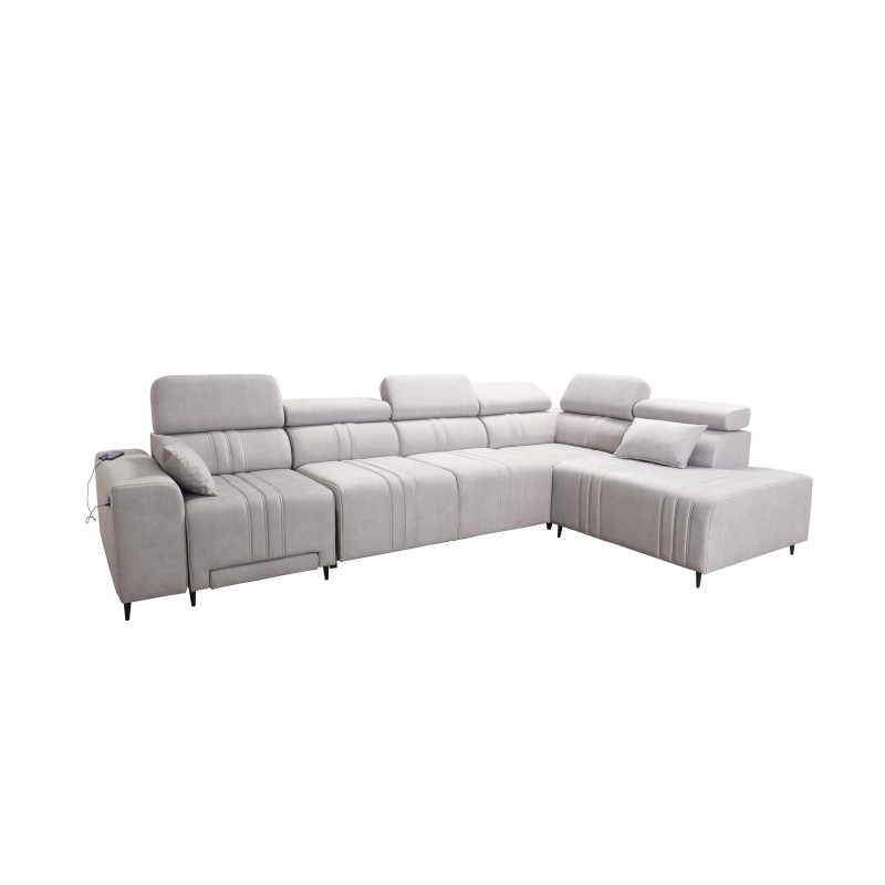 Narożnik Verona XI Mix z funkcją spania w Welur, Vena 20 - Komfort i Elegancja Narożnik Verona XI Mix z funkcją spania w Welur, Vena 20 - Komfort i Elegancja