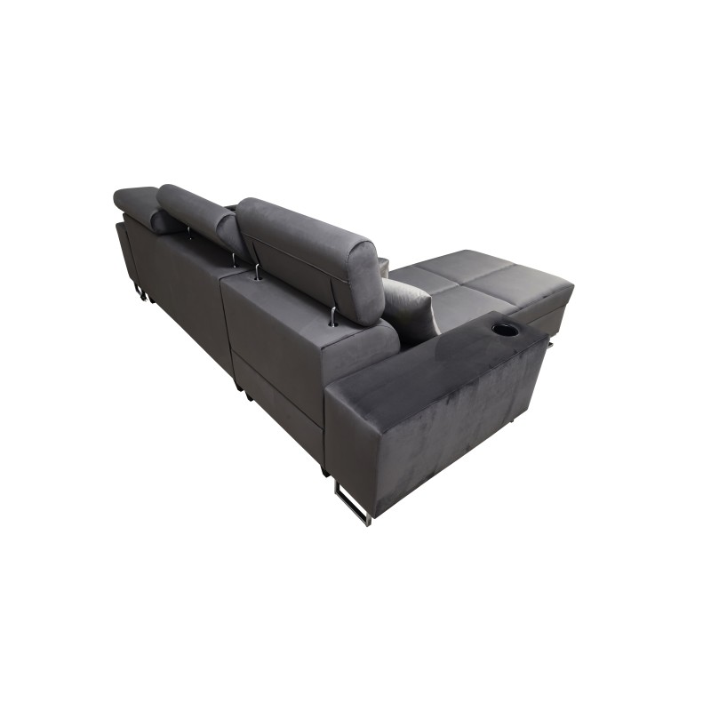 Ecksofa Orbix I Maxi mit Schlaffunktion, USB-Anschluss und Bettkasten Ecksofa Orbix I Maxi mit Schlaffunktion, USB-Anschluss und Bettkasten