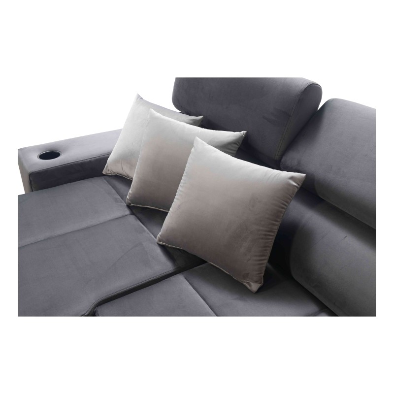 Ecksofa Orbix I Maxi mit Schlaffunktion, USB-Anschluss und Bettkasten Ecksofa Orbix I Maxi mit Schlaffunktion, USB-Anschluss und Bettkasten