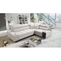 Esquina Orbix II con función de dormir, reposacabezas ajustables y puerto USB - Terciopelo, Ultario Velvet 2978 Esquina Orbix II con función de dormir, reposacabezas ajustables y puerto USB - Terciopelo, Ultario Velvet 2978