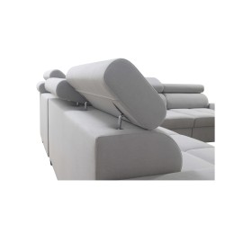 Ecksofa Orbix III mit Schlaffunktion, verstellbaren Kopfstützen und USB-Anschluss - Geräumig und bequem Ecksofa Orbix III mit Schlaffunktion, verstellbaren Kopfstützen und USB-Anschluss - Geräumig und bequem