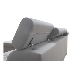 Ecksofa Orbix VII mit Schlaffunktion im Stoff Plecionka, Sawana 26 - Eleganz und Funktionalität in einem!