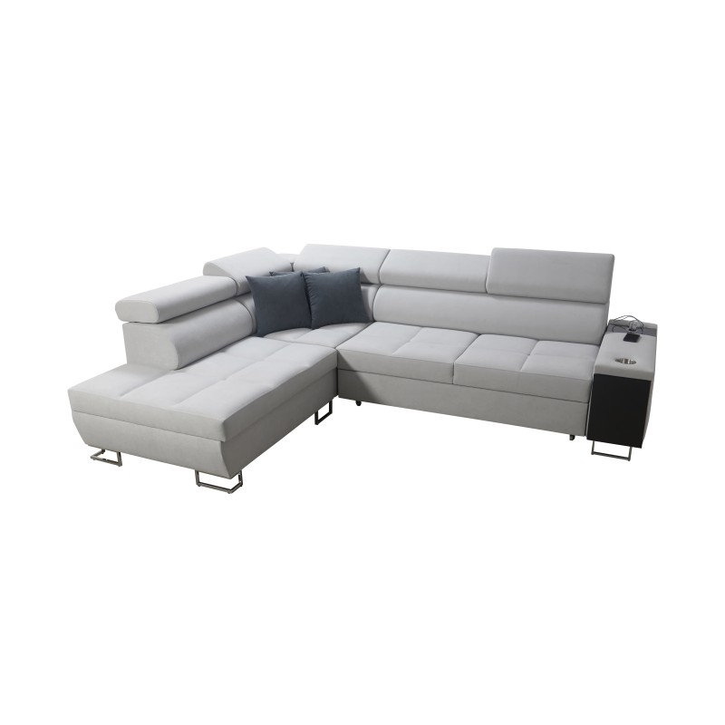 Ecksofa Orbix VII mit Schlaffunktion in Velvet-Stoff, Ultario Velvet 2955 - Eleganz und Funktionalität in einem! Ecksofa Orbix VII mit Schlaffunktion in Velvet-Stoff, Ultario Velvet 2955 - Eleganz und Funktionalität in einem!
