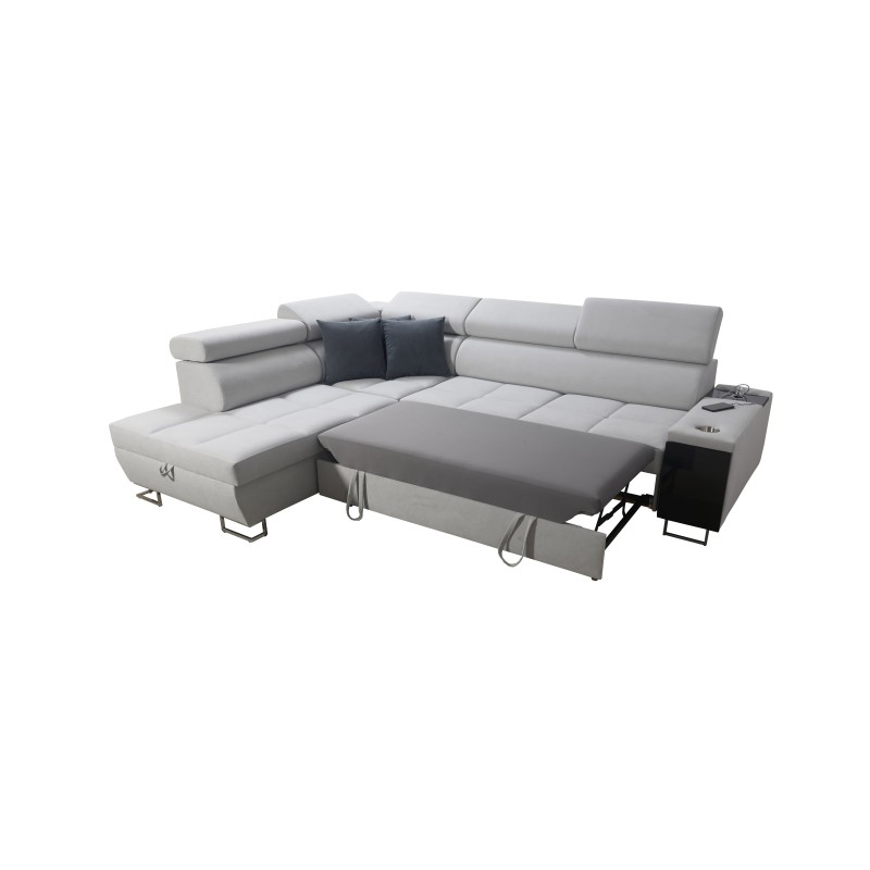 Ecksofa Orbix VII mit Schlaffunktion in Velvet-Stoff, Ultario Velvet 2955 - Eleganz und Funktionalität in einem! Ecksofa Orbix VII mit Schlaffunktion in Velvet-Stoff, Ultario Velvet 2955 - Eleganz und Funktionalität in einem!