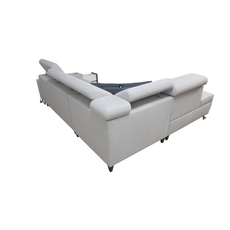 Esquina Orbix VII con función de cama en tela Velvet, Ultario Velvet 2955: ¡elegancia y funcionalidad en uno! Esquina Orbix VII con función de cama en tela Velvet, Ultario Velvet 2955: ¡elegancia y funcionalidad en uno!