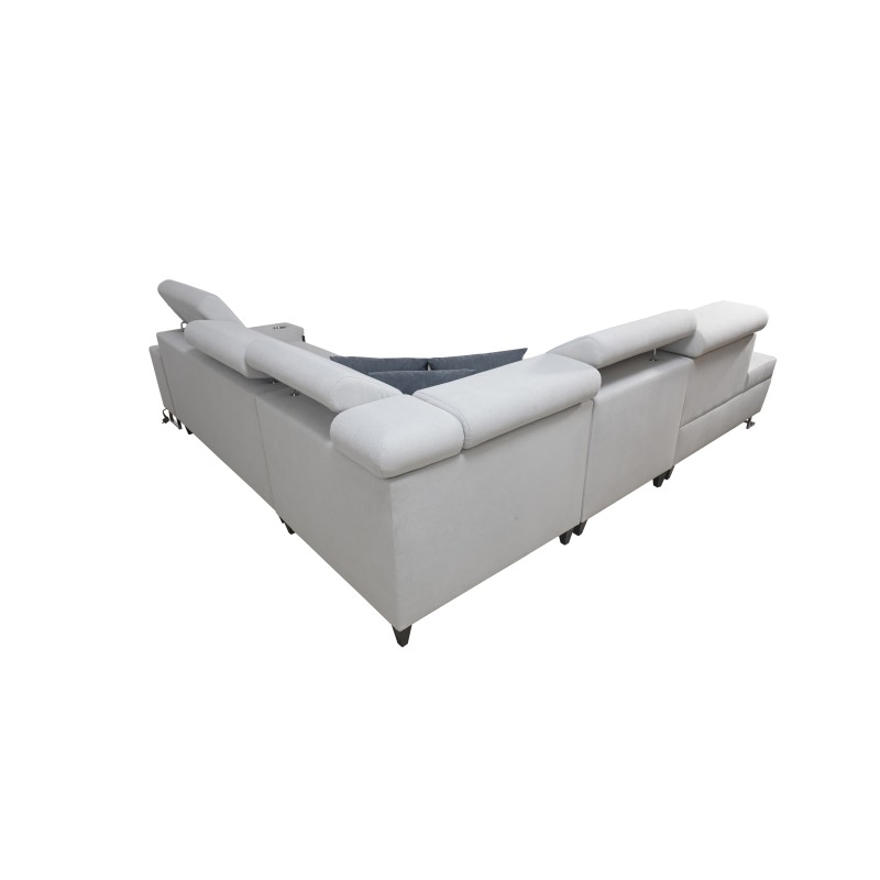 Esquina Orbix IX con función de dormir, reposacabezas ajustables, puerto USB - Tejido, Sawana 84 Esquina Orbix IX con función de dormir, reposacabezas ajustables, puerto USB - Tejido, Sawana 84