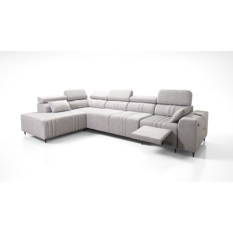 Narożnik Verona XI Mix z funkcją spania w Welur, Vena 10 - Komfort i Elegancja Narożnik Verona XI Mix z funkcją spania w Welur, Vena 10 - Komfort i Elegancja