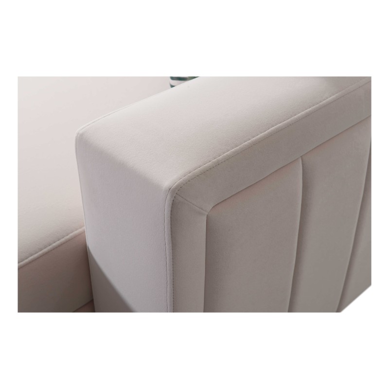 Arco I Maxi Corner Sofa with Velvet, Mono 231: style, functionality, and comfort in one Arco I Maxi Corner Sofa with Velvet, Mono 231: style, functionality, and comfort in one