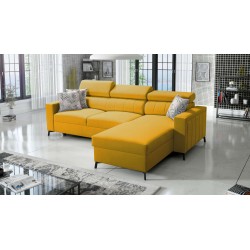 Ecksofa Arco I Maxi mit Velvet, Mono 236: Stil, Funktionalität und Komfort in einem