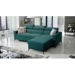 Ecksofa Arco I Maxi mit Velvet, Mono 238: Stil, Funktionalität und Komfort in einem