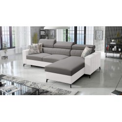 Ecksofa Arco I Maxi mit Velvet, Mono 246 + Ecoskóra: Stil, Funktionalität und Komfort in einem