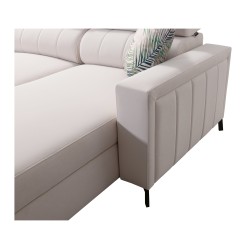 Arco I Maxi Corner Sofa with Plecionka, Sawana 14: style, functionality, and comfort in one