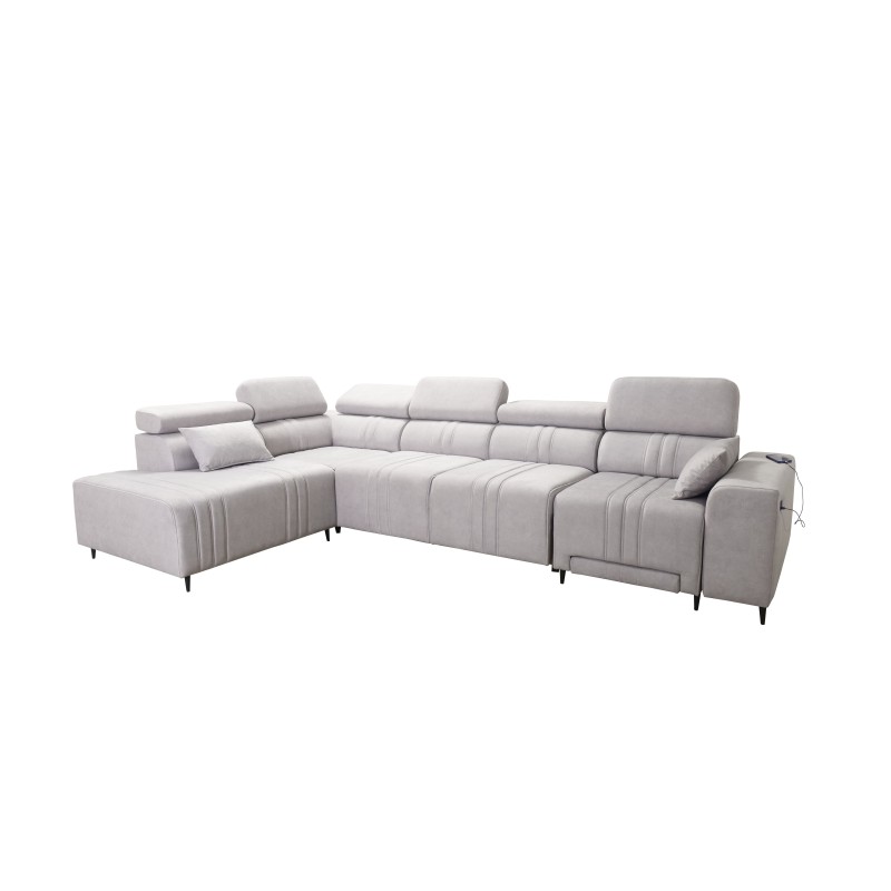 Narożnik Verona XI Mix z funkcją spania w Welur, Vena 3 - Komfort i Elegancja Narożnik Verona XI Mix z funkcją spania w Welur, Vena 3 - Komfort i Elegancja
