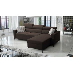 Arco I Maxi Corner Sofa with Plecionka, Sawana 26: style, functionality, and comfort in one