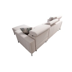 Arco I Maxi Corner Sofa with Plecionka, Sawana 26 + Eco-leather: style, functionality, and comfort in one