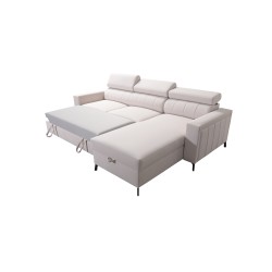 Arco I Maxi Corner Sofa with Plecionka, Sawana 84 + Eco-leather: style, functionality, and comfort in one