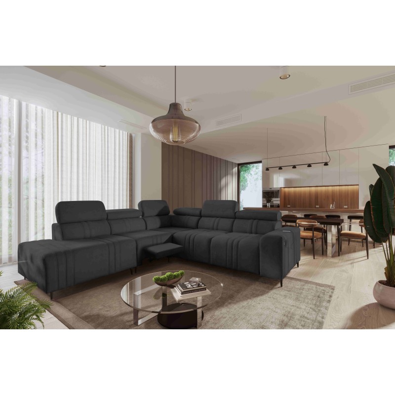 Esquina Verona IX Mix con función de dormir y relax | Muebles de terciopelo, Vena 20