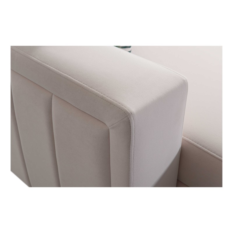 Ecksofa Arco I Maxi aus Velvet, Mono 231: Stil, Funktionalität und Komfort in einem Ecksofa Arco I Maxi aus Velvet, Mono 231: Stil, Funktionalität und Komfort in einem
