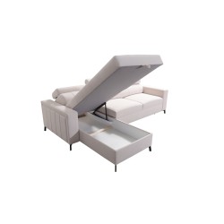 Narożnik Arco I Maxi z Velvet, Mono 238 + Ecoskóra: styl, funkcjonalność i komfort w jednym Narożnik Arco I Maxi z Velvet, Mono 238 + Ecoskóra: styl, funkcjonalność i komfort w jednym