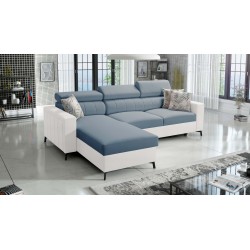 Ecksofa Arco I Maxi mit Velvet, Mono 239 + Ecoskóra: Stil, Funktionalität und Komfort in einem