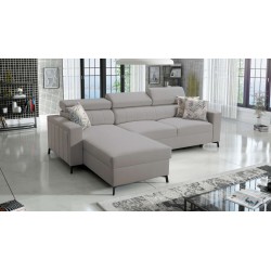 Ecksofa Arco I Maxi mit Velvet, Mono 244: Stil, Funktionalität und Komfort in einem