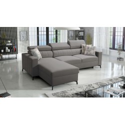 Ecksofa Arco I Maxi mit Velvet, Mono 246: Stil, Funktionalität und Komfort in einem