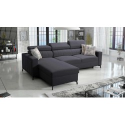 Ecksofa Arco I Maxi mit Geflecht, Sawana 96: Stil, Funktionalität und Komfort in einem