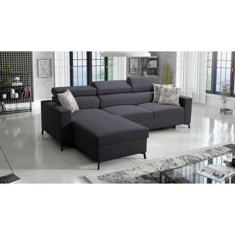Ecksofa Arco I Maxi mit Geflecht, Sawana 96: Stil, Funktionalität und Komfort in einem Ecksofa Arco I Maxi mit Geflecht, Sawana 96: Stil, Funktionalität und Komfort in einem