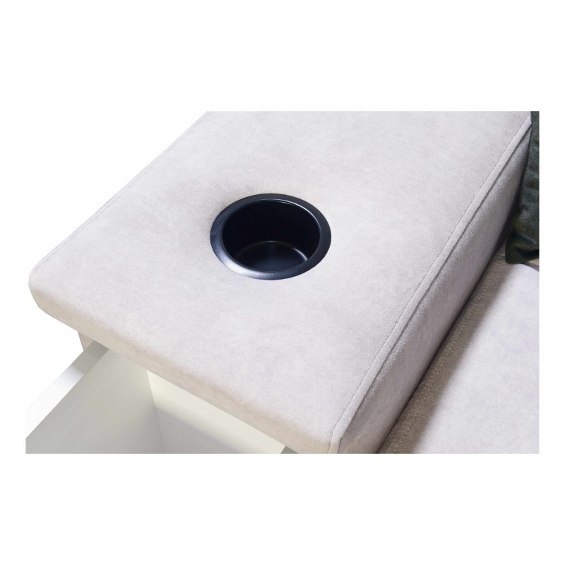 Avanti I mini corner sofa with a sleeping function and a lamp with a USB port fabric Whisper 9 Avanti I mini corner sofa with a sleeping function and a lamp with a USB port fabric Whisper 9
