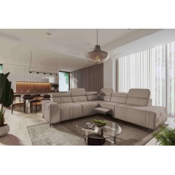 Narożnik Verona IX Mix z funkcją spania i relax | Meble Welur, Vena 14
