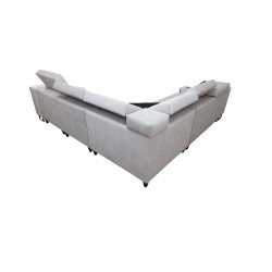 Avanti III corner sofa with sleeping function and lamp with USB port, fabric Whisper 3 Avanti III corner sofa with sleeping function and lamp with USB port, fabric Whisper 3