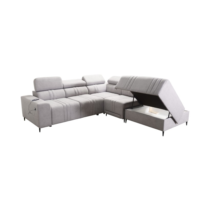 Narożnik Verona IX Mix z funkcją spania i relax | Meble Welur, Vena 6 Narożnik Verona IX Mix z funkcją spania i relax | Meble Welur, Vena 6