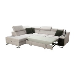 Rincón Avanti VII con función de cama y lámpara con puerto USB tela Sawana 25 Rincón Avanti VII con función de cama y lámpara con puerto USB tela Sawana 25