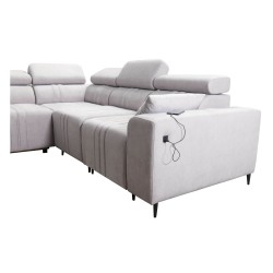 Narożnik Verona III z funkcją spania w tkaninie Welur, Vena 10 – elegancja i funkcjonalność w jednym meblu Narożnik Verona III z funkcją spania w tkaninie Welur, Vena 10 – elegancja i funkcjonalność w jednym meblu