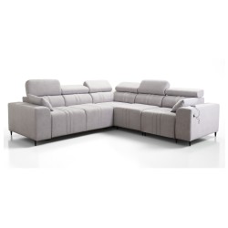 Ecksofa Verona III mit Schlaffunktion in Veloursstoff, Vena 8 – Eleganz und Funktionalität in einem Möbelstück Ecksofa Verona III mit Schlaffunktion in Veloursstoff, Vena 8 – Eleganz und Funktionalität in einem Möbelstück
