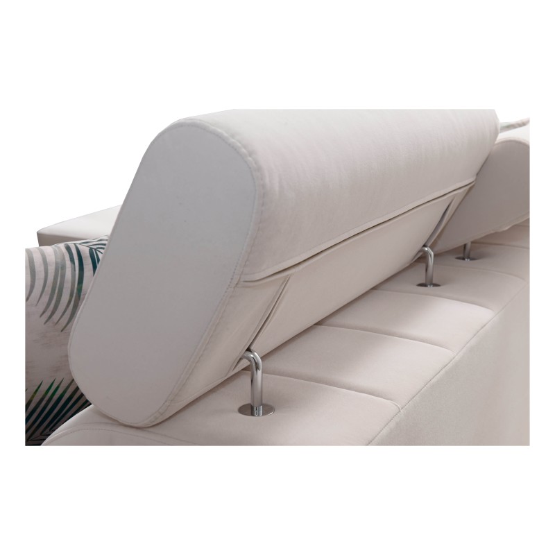 Sofá esquinero Arco II con función de cama - Terciopelo, Mono 231 - Una combinación perfecta de estilo y confort Sofá esquinero Arco II con función de cama - Terciopelo, Mono 231 - Una combinación perfecta de estilo y confort
