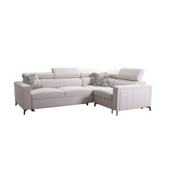 Esquinero Arco II con función de cama - Terciopelo, Mono 238 - Una combinación perfecta de estilo y confort Esquinero Arco II con función de cama - Terciopelo, Mono 238 - Una combinación perfecta de estilo y confort