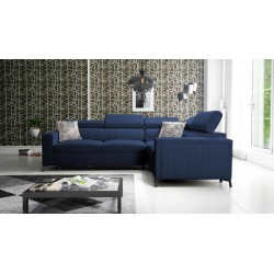 Ecksofa Arco II mit Schlaffunktion - Velvet, Mono 241 - Perfekte Kombination aus Stil und Komfort