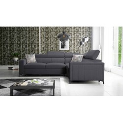Ecksofa Arco II mit Schlaffunktion - Geflecht, Sawana 96 - Perfekte Kombination aus Stil und Komfort