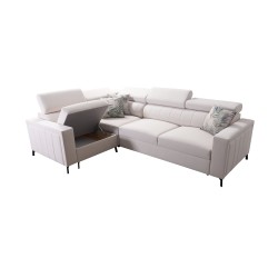 Esquinero Arco II con función de cama - Terciopelo, Mono 238 - Una combinación perfecta de estilo y confort Esquinero Arco II con función de cama - Terciopelo, Mono 238 - Una combinación perfecta de estilo y confort