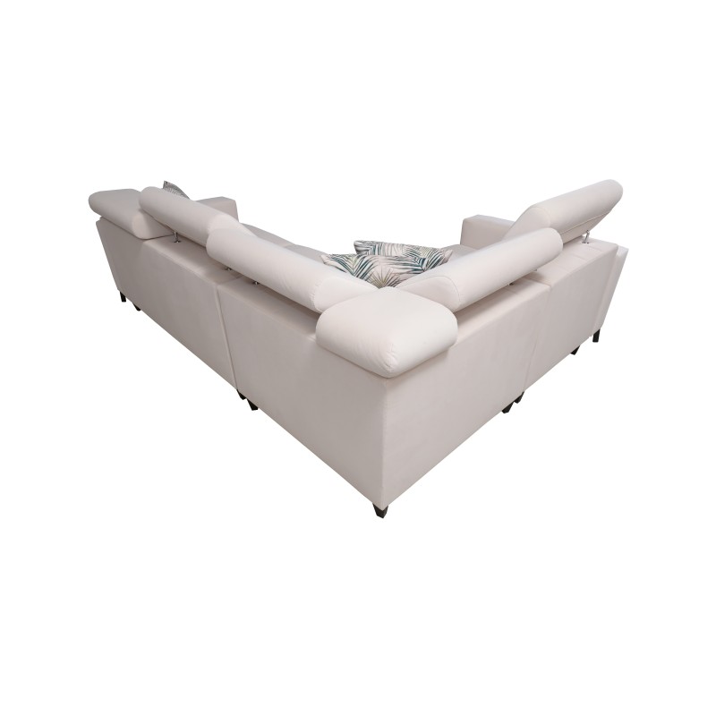 Esquinero Arco II con función de cama - Terciopelo, Mono 238 - Una combinación perfecta de estilo y confort Esquinero Arco II con función de cama - Terciopelo, Mono 238 - Una combinación perfecta de estilo y confort