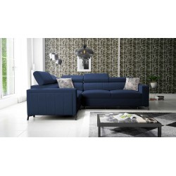 Sofá esquinero Arco II con función de cama - Velvet, Mono 241 - Una combinación perfecta de estilo y confort