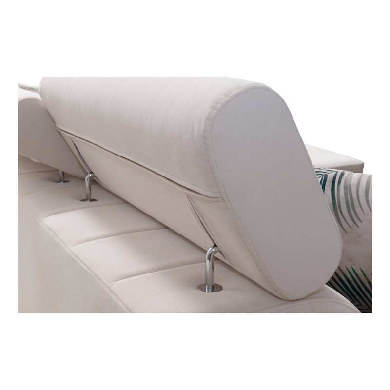 Esquina Arco II con función de cama - Tejido, Sawana 25 + Ecocuero - Una combinación perfecta de estilo y confort Esquina Arco II con función de cama - Tejido, Sawana 25 + Ecocuero - Una combinación perfecta de estilo y confort